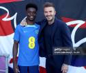 David Beckham Lontarkan Pujian untuk Bukayo Saka