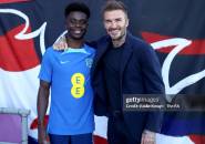 David Beckham Lontarkan Pujian untuk Bukayo Saka