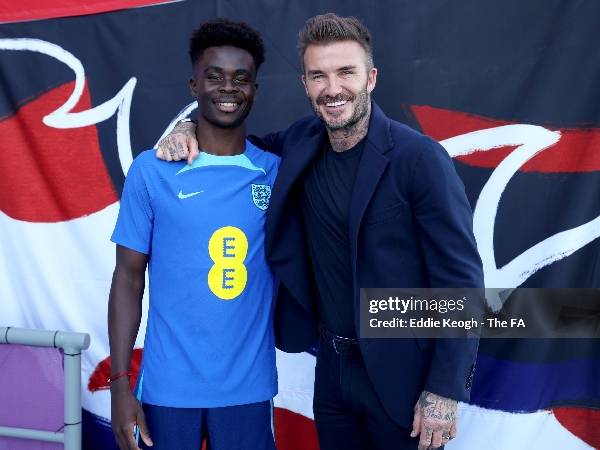 David Beckham Lontarkan Pujian untuk Bukayo Saka