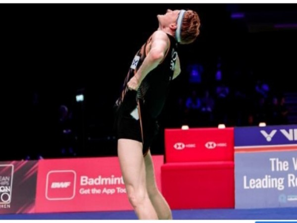 Anders Antonsen Tembus Semifinal Denmark Open 2024