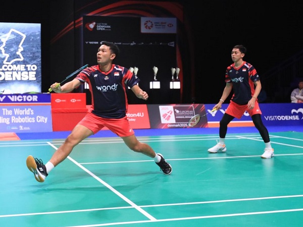 Fajar/Rian ungkap faktor yang buat mereka kalah di semifinal Denmark Open 2024.