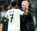 Jadi Pahlawan Real Madrid, Vinicius Junior Dipuji Carlo Ancelotti