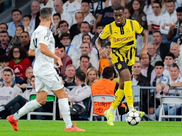 Jebol Gawang Madrid, Jamie Bynoe-Gittens Buat Rekor Baru di UCL