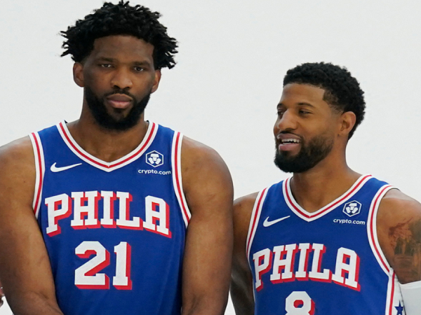 Paul George dan Joel Embiid sama-sama absen di laga pembuka 76ers.