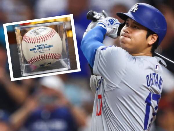 Bola home-run ke-50 Shohei Ohtani mengukuhkannya sebagai satu-satunya pemain dalam sejarah olahraga ini yang berhasil mencapai 50 home-run dan 50 steal dalam satu musim. (Foto: AP)