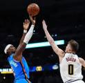 Hasil NBA: Oklahoma City Thunder Hantam Denver Nuggets 102-87