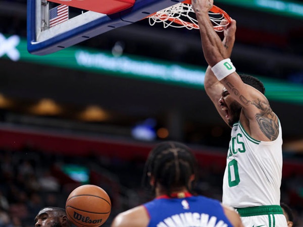 Jayson Tatum Pimpin Celtics untuk Libas Pistons