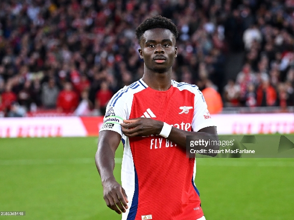 Bukayo Saka Berikan Kabar Terkini Soal Kondisi Kebugarannya