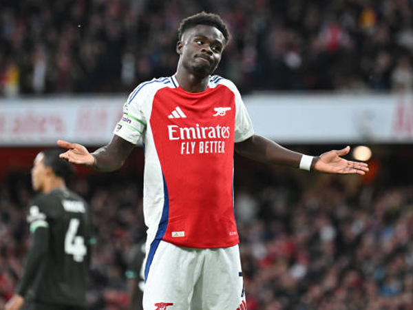 Cetak Gol ke-50, Bukayo Saka Tetap Kecewa Arsenal Gagal Menang