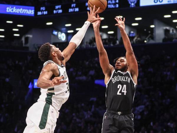 Hasil NBA: Brooklyn Nets Kalahkan Milwaukee Bucks 115-102