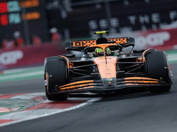 Lando Norris tak mau terlalu komentari penalti Max Verstappen.