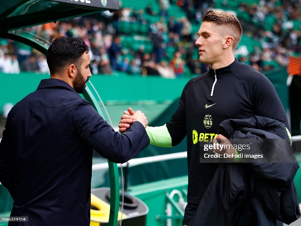 Ruben Amorim dan striker Sporting Lisbon, Viktor Gyokeres