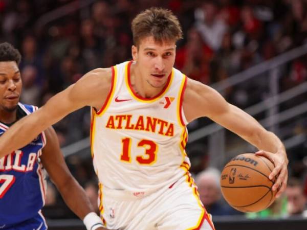 Bogdanovic absen dalam tiga pertandingan terakhir Atlanta Hawks setelah melakukan debutnya pada Rabu (23/10) lalu. (Foto: AP)