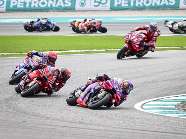 Hasil Sprint Race MotoGP Malaysia: Martin Menang, Bagnaia Terjatuh