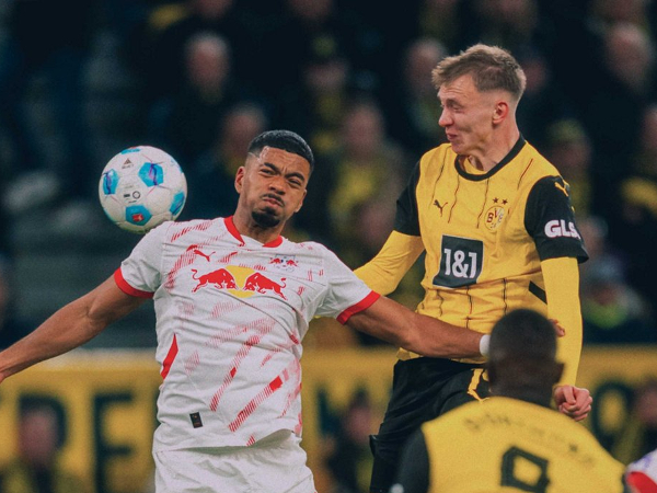 Maximilian Beier mecetak gol pertamanya untuk Borussia Dortmund saat kalahkan RB Leipzig 2-1