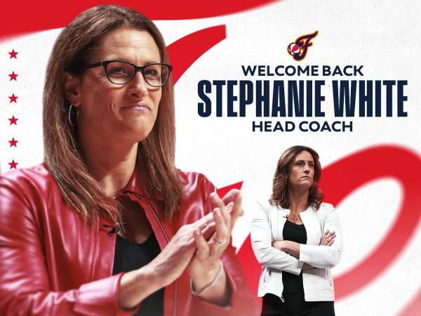 Stephanie White kembali menangani Indiana Fever setelah periode 2011-2016. (Foto: X.com)