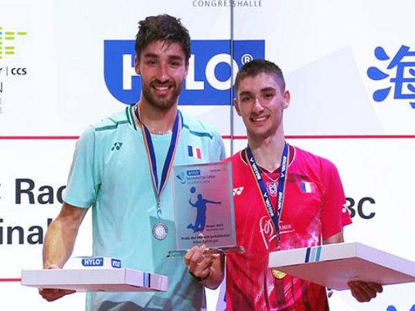 Kalahkan Sang Kakak, Christo Popov Juara Hylo Open 2024