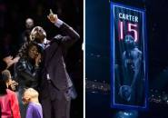 Vince Carter Menangis Saat Jersey No.15 Miliknya Dipensiunkan Raptors