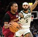 Hasil NBA: Cleveland Cavaliers Kalahkan Milwaukee Bucks 116-114