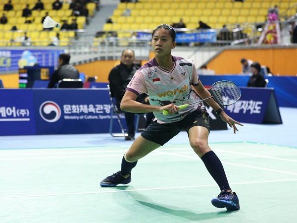 Putri KW terkejut bisa menang telak di babak 32 besar Korea Masters 2024.