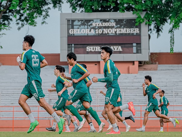 Latihan Persebaya Surabaya usai libur