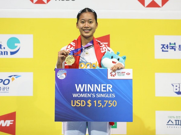 Putri KW jadi satu-satunya wakil Indonesia yang juarai Korea Masters 2024.