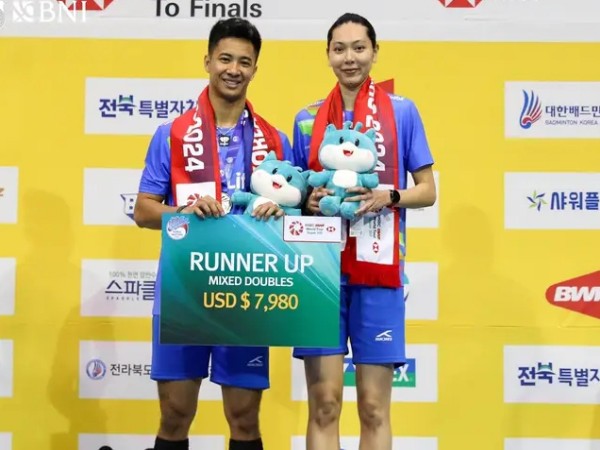 Dejan/Gloria Runner-up Korea Masters 2024