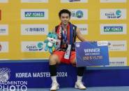 Kunlavut Vitidsarn Kampiun Tunggal Putra Korea Masters 2024