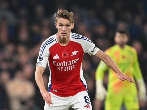 Kapten Arsenal dan timnas Norwegia, Martin Odegaard