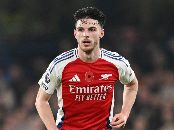 Gelandang Arsenal dan Inggris, Declan Rice