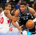 Hasil Piala NBA: Milwaukee Bucks Kandaskan Toronto Raptors 99-85