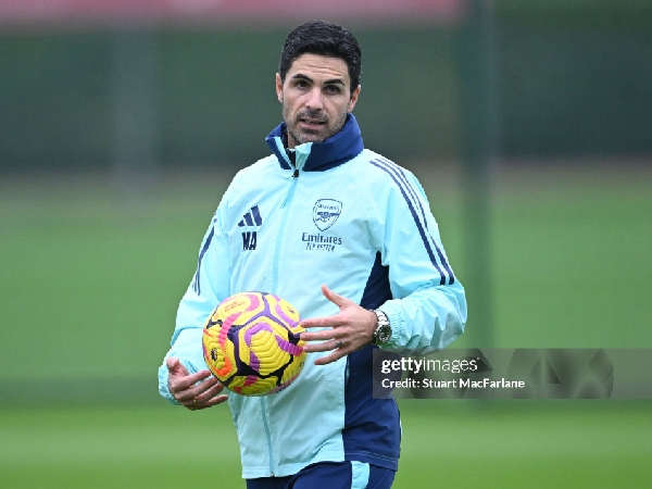 Manajer Arsenal, Mikel Arteta