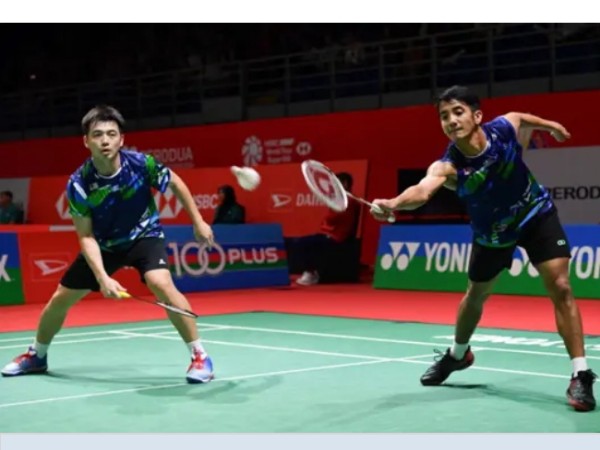 Azryn/Wee Kiong Baru Sandungan Sze Fei/Izzuddin di Japan Masters 2024