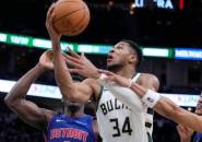 Hasil NBA: Milwaukee Bucks Hentikan Detroit Pistons 127-120 Via OT