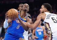 Hasil NBA: Oklahoma City Thunder Gulung New Orleans Pelicans 106-88