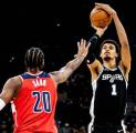 Hasil NBA: San Antonio Spurs Kandaskan Washington Wizards 139-130