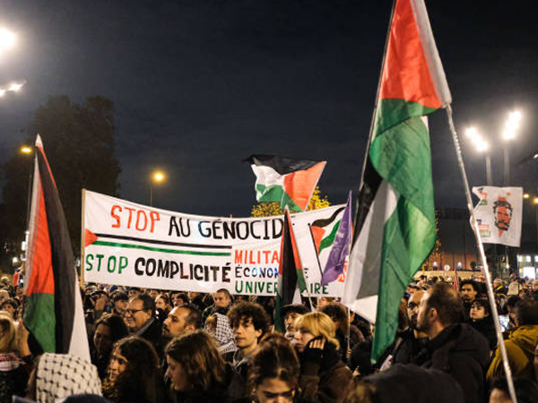 Protes di Luar Stade de France Warnai Pertandingan Prancis vs Israel