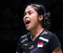 Selangkah Lagi Bagi Gregoria Mariska Pertahankan Gelar Japan Masters 2024