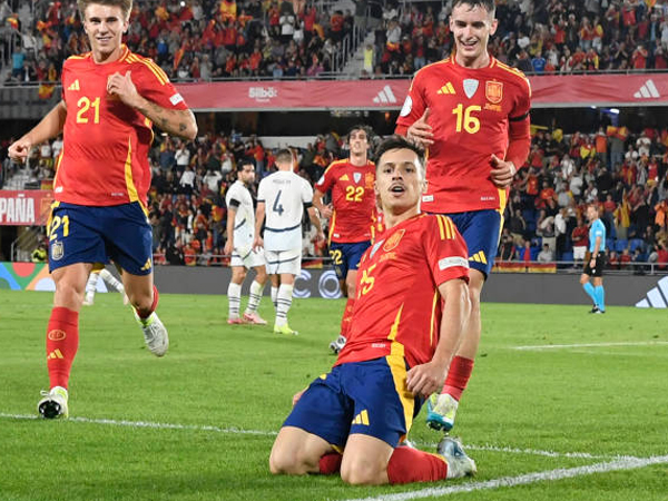 Bryan Zaragoza Antar Spanyol Menang 3-2 di Laga Penutup Nations League