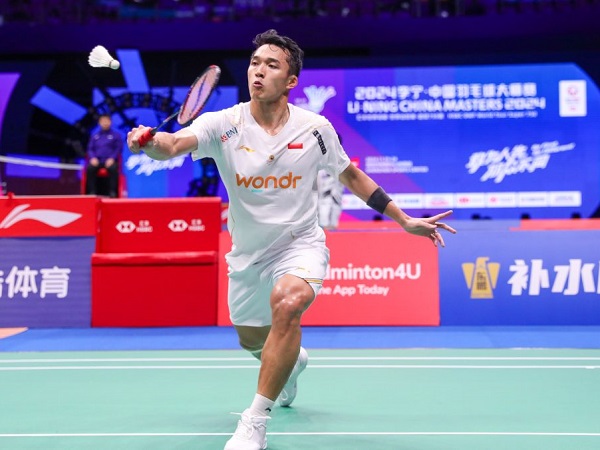 Jonatan Christie akui tidak mudah kalahkan Loh Kean Yeaw.