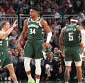 Giannis Antetokounmpo Pimpin Bucks Sudahi Perlawanan Bulls