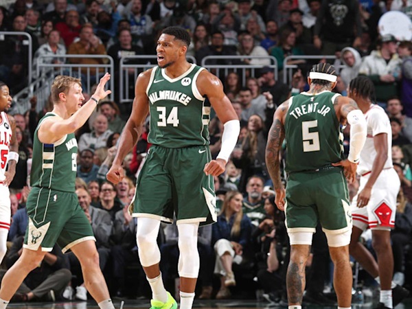 Giannis Antetokounmpo Pimpin Bucks Sudahi Perlawanan Bulls