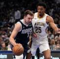 Hasil NBA: Dallas Mavericks Hancurkan New Orleans Pelicans 132-91