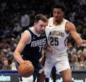 Hasil NBA: Dallas Mavericks Hancurkan New Orleans Pelicans 132-91