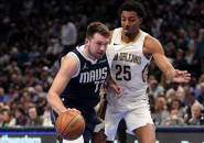 Hasil NBA: Dallas Mavericks Hancurkan New Orleans Pelicans 132-91