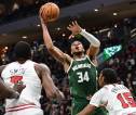 Hasil NBA: Milwaukee Bucks Tundukkan Chicago Bulls 122-106