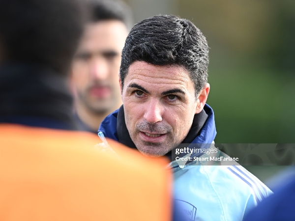 Manajer Arsenal, Mikel Arteta