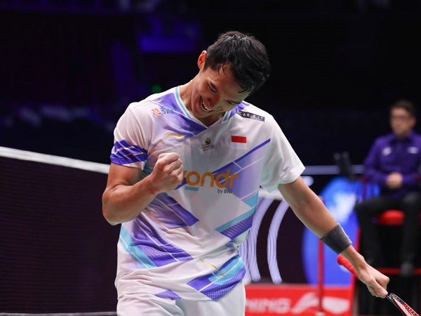 Jonatan Christie lega bisa amankan satu tiket babak final China Masters 2024.