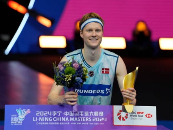 Anders Antonsen Pemain Denmark Pertama Menangi China Masters