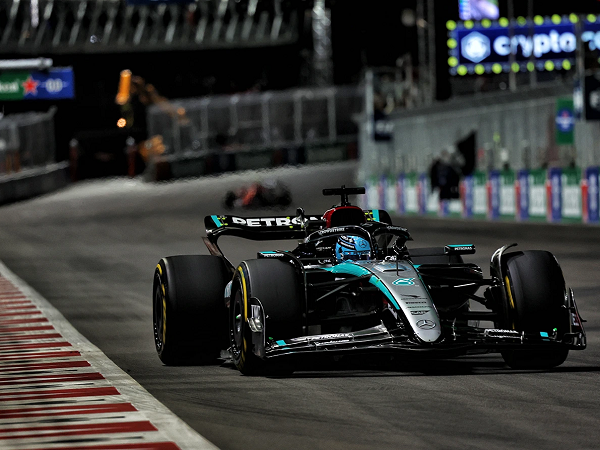 Mercedes ambil banyak data dari performa apiknya di GP Las Vegas.